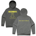 I Donâ€™t Want To Grow Up Hoodie (Shadow Grey) T-Shirts, Sweatshirt | CoreVibeTees.com (Image 1)