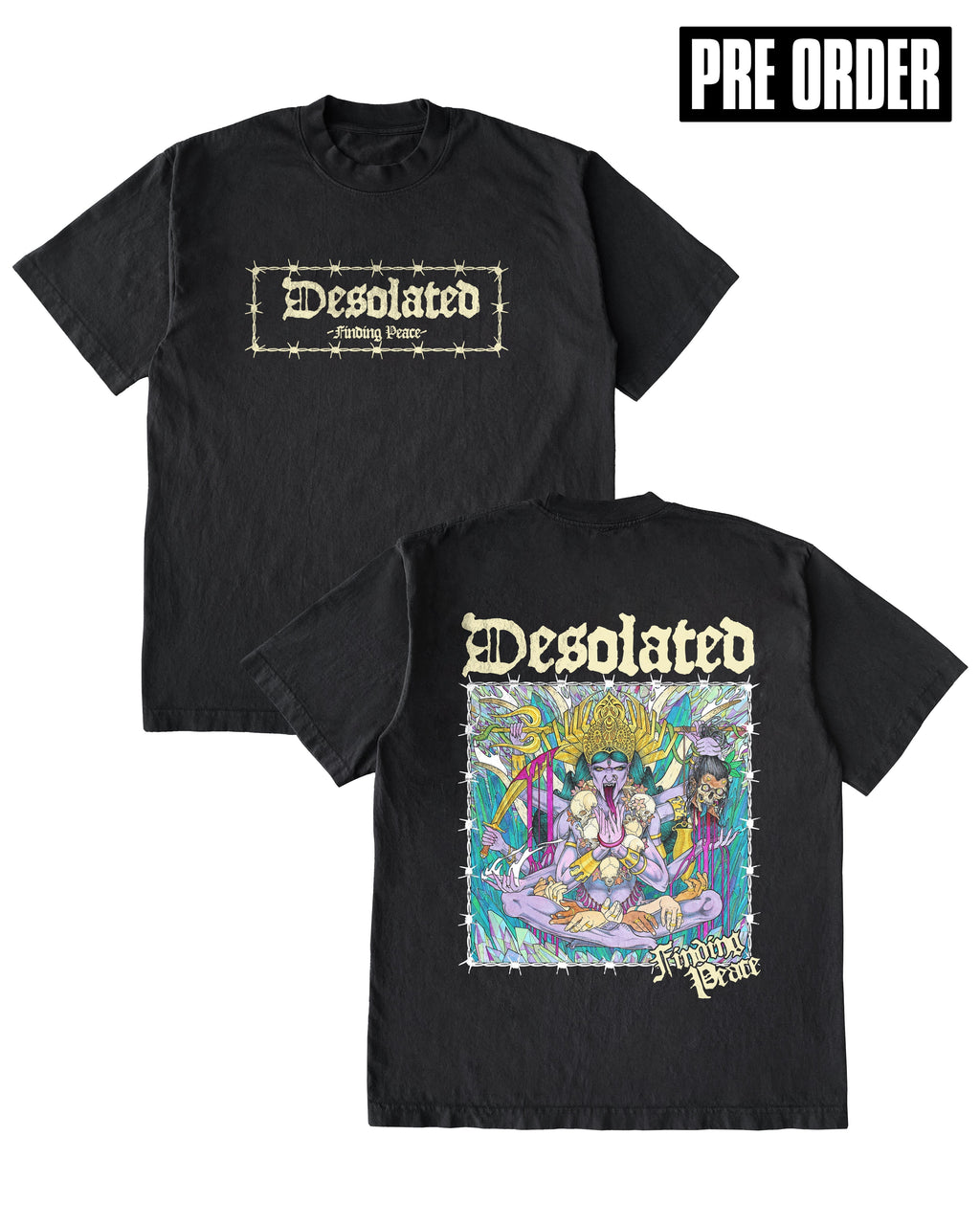 Desolated - Finding Peace T-Shirt Hoodie, Sweatshirt | CoreVibeTees.com