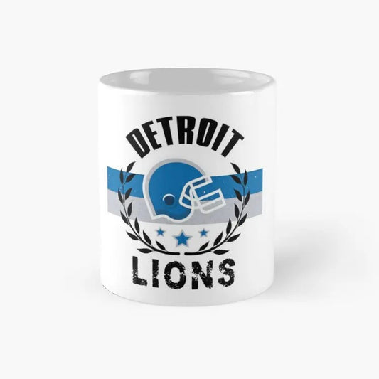 Detroit Football Classic Mug, Best Gift For Family, Gift For Fan, Gift For Holiday