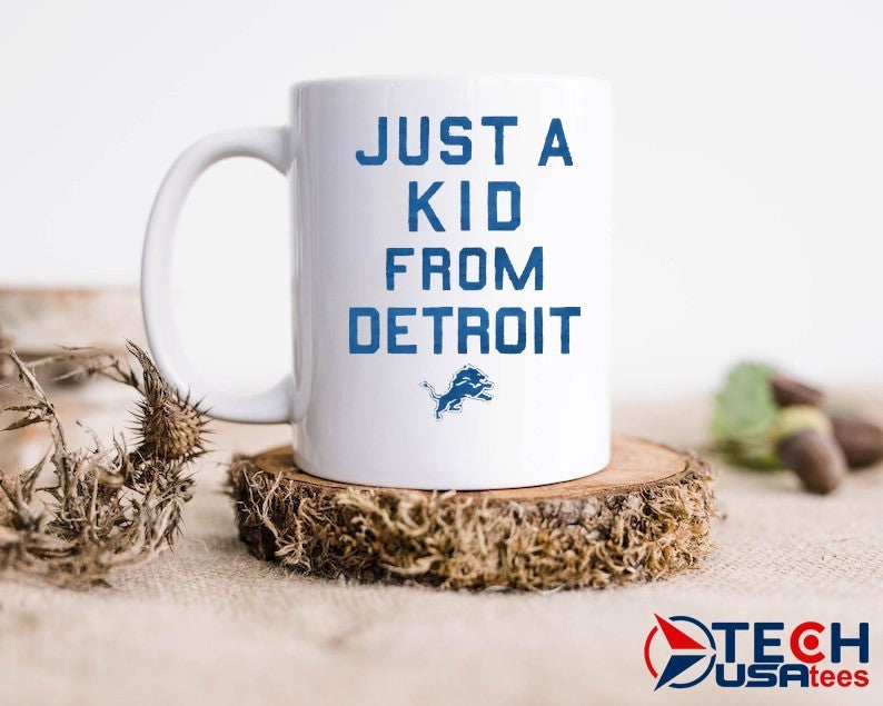 Detroit Lions just a kid from Detroit shirt