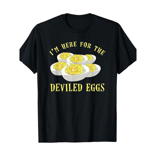 Deviled Egg Funny Food Gift 100% Cotton T-Shirt Made in USAstyle{n002}2