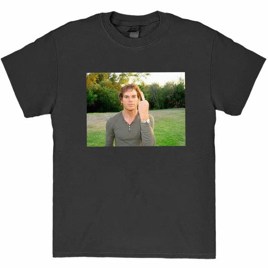 Dexter Unisex T-shirt Dexter tv show Shirt Michael C.Hall Dexter merch Cotton Menswear Streetwear Casual Tshirt
