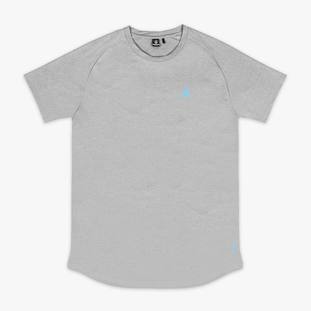 Diamond Tech Youth Tee - Gray/Light Blue Hoodie, Sweatshirt | CoreVibeTees.com (Image 1)