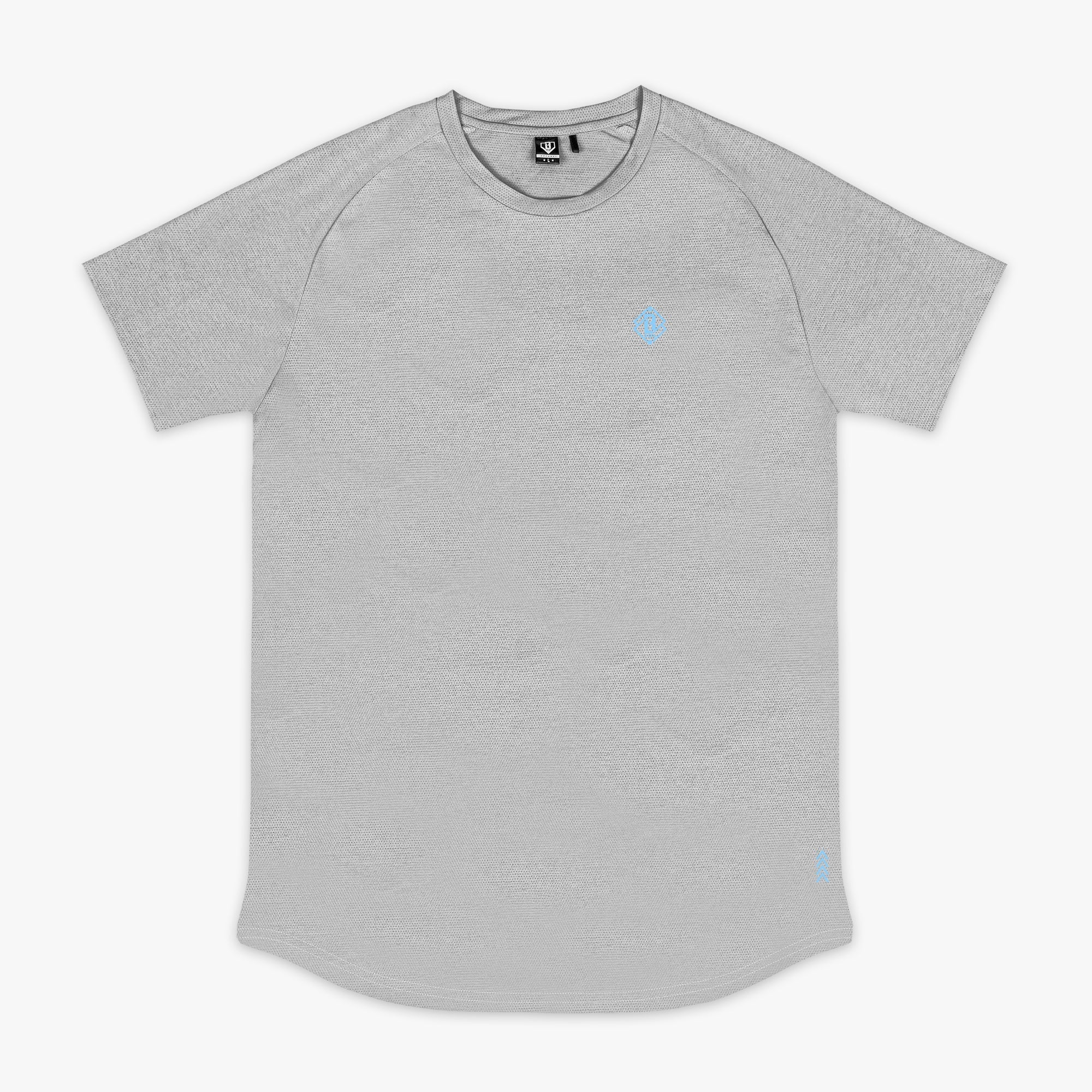 Diamond Tech Youth Tee - Gray/Light Blue Hoodie, Sweatshirt | CoreVibeTees.com (Image 1)