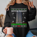 Die Hard Never Forget Nakatomi Plaza Christmas Eve 1988 Ugly Sweater Christmas Die Hard John McClane Christmas Sweatshirt...