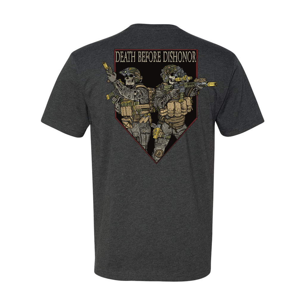 Death Before Dishonor Tee Hoodie, Sweatshirt | CoreVibeTees.com (Image 4)