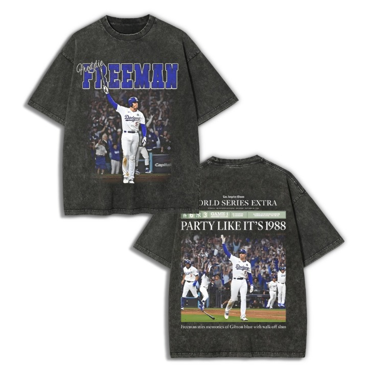Freddie Freeman Back Design TEE Style001 Hoodie, Sweatshirt | CoreVibeTees.com (Image 2)