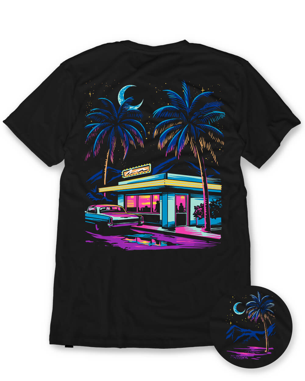 Diner Dreams Tee Hoodie, Sweatshirt | CoreVibeTees.com (Image 1)