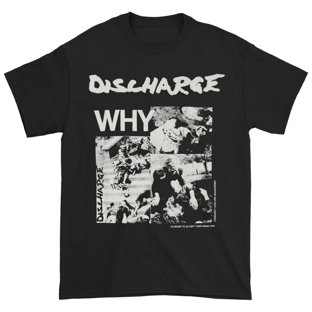Discharge Why T-Shirt Hoodie, Sweatshirt | CoreVibeTees.com (Image 1)