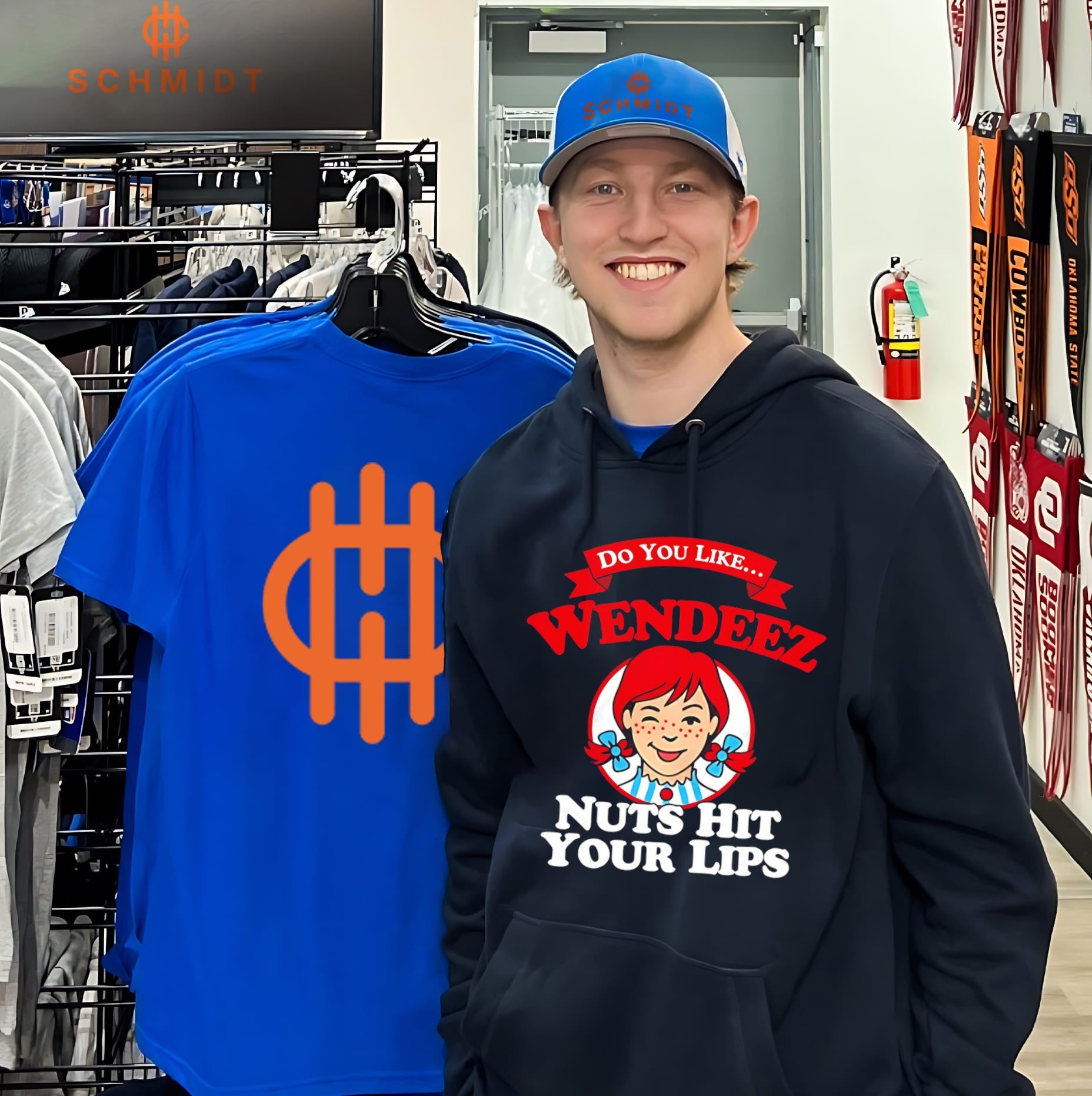 Do you like Wendeez nuts hit your lips graphic shirt
