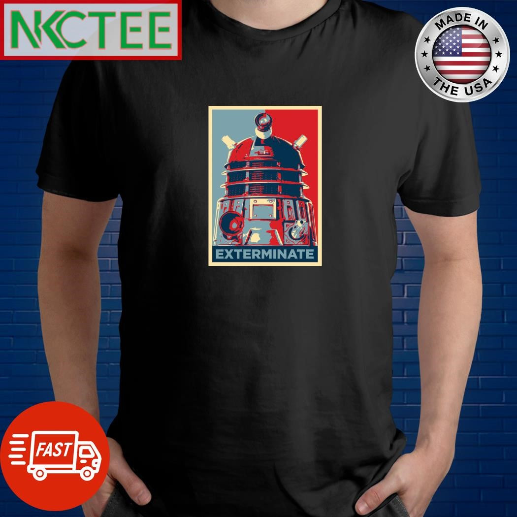 Doctor Who Dalek Exterminate shirt