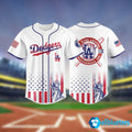 Dodgers God Bless America Independence Day Jersey 2025