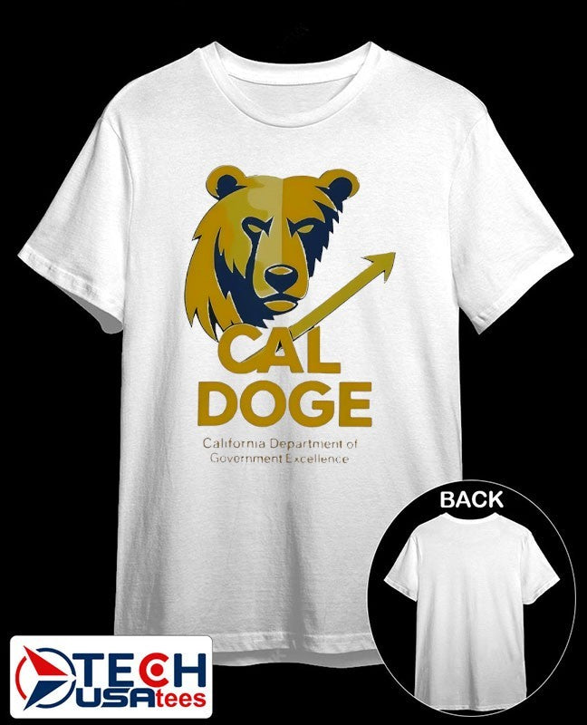 Doge California Department of Government Efficiency shirt