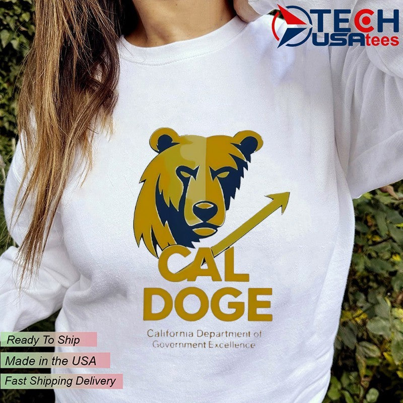 Doge California Department of Government Efficiency shirt