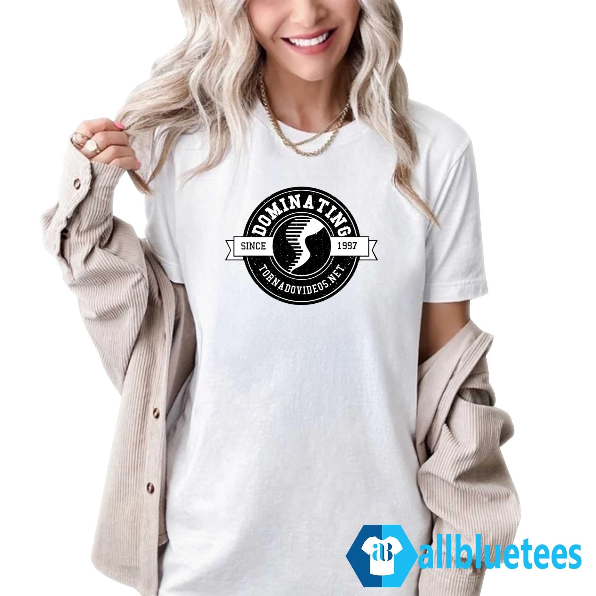 Dominating Since 1997 Tornado Video Net Shirt