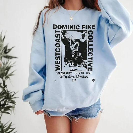 Dominic Fike Sunburn Tour album track list Sweatshirt, Rock Music Band
