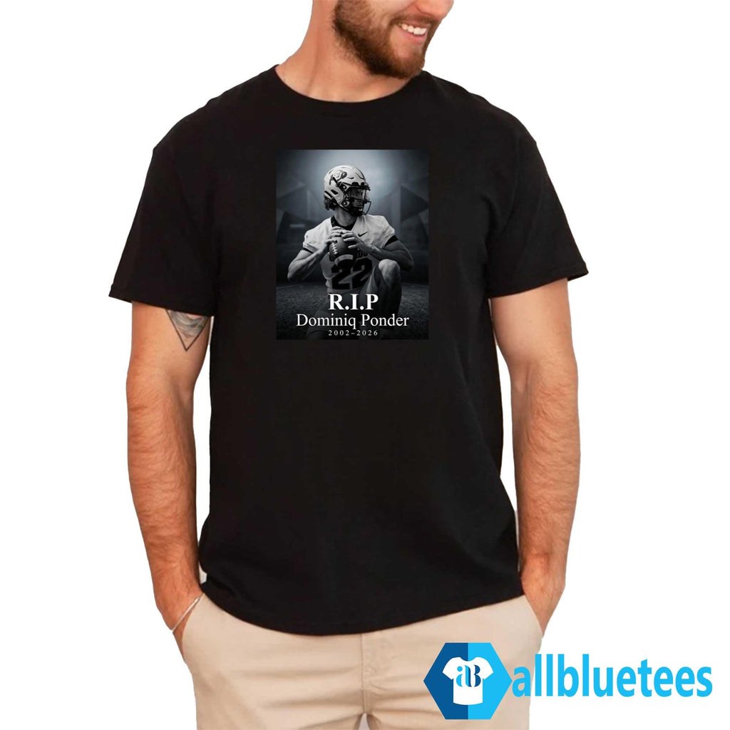 RIP Dominiq Ponder 2002-2026 Shirt