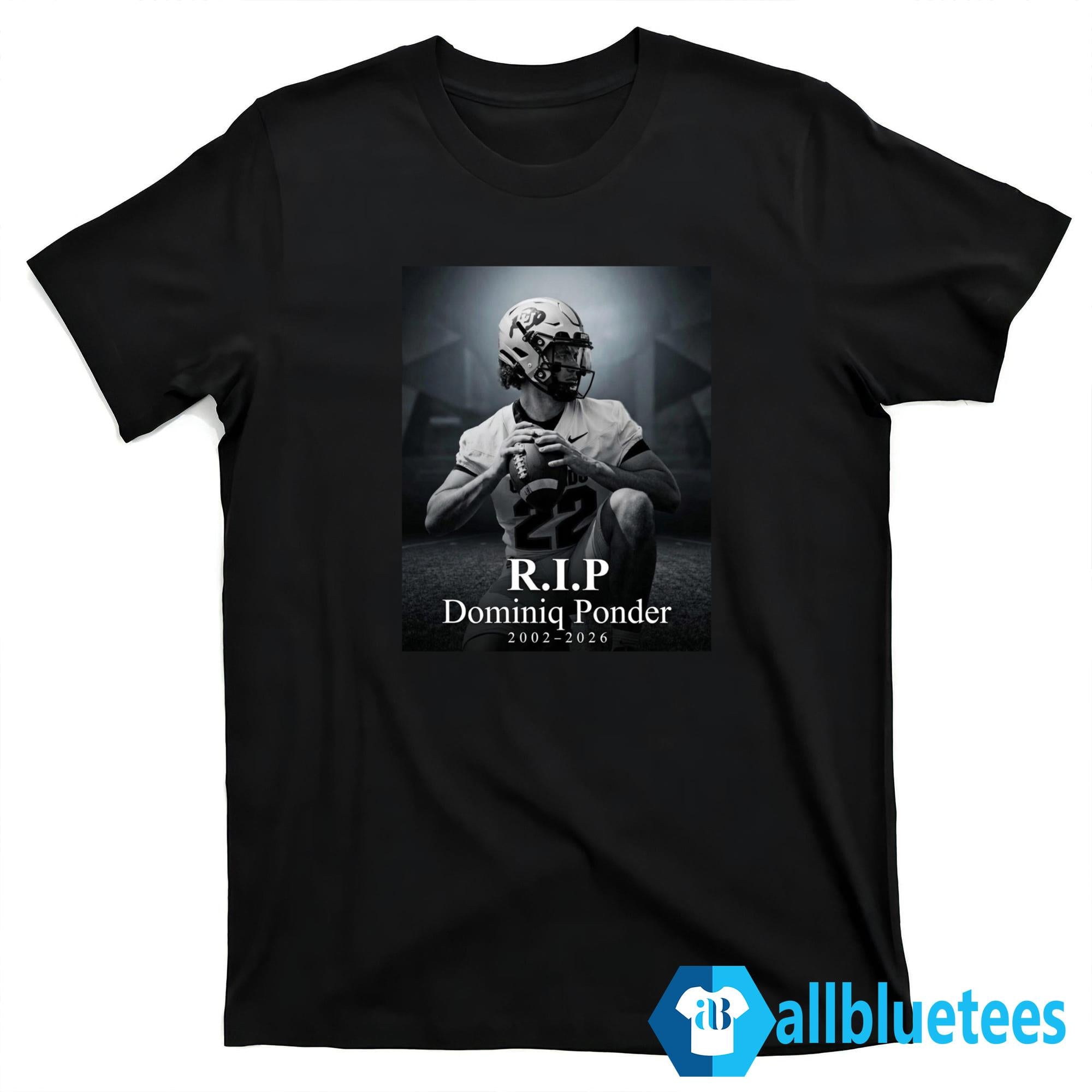 RIP Dominiq Ponder 2002-2026 Shirt