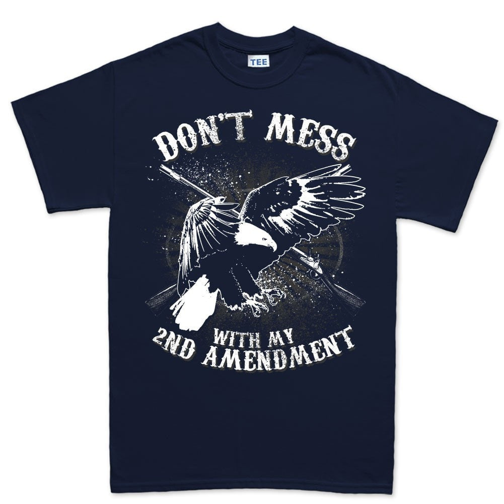Men's Don't Mess With The 2nd Amendment T-shirt Style001 Hoodie, Sweatshirt | CoreVibeTees.com (Image 3)