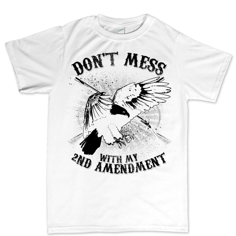 Men's Don't Mess With The 2nd Amendment T-shirt Style001 Hoodie, Sweatshirt | CoreVibeTees.com (Image 2)