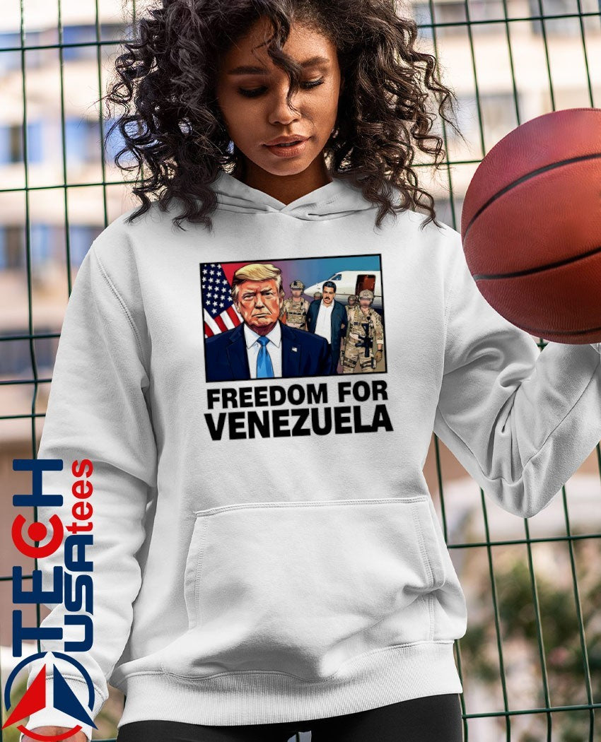 Donald Trump 2026 Operation Absolute Resolve Freedom for Venezuela shirt