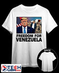 Donald Trump 2026 Operation Absolute Resolve Freedom for Venezuela shirt