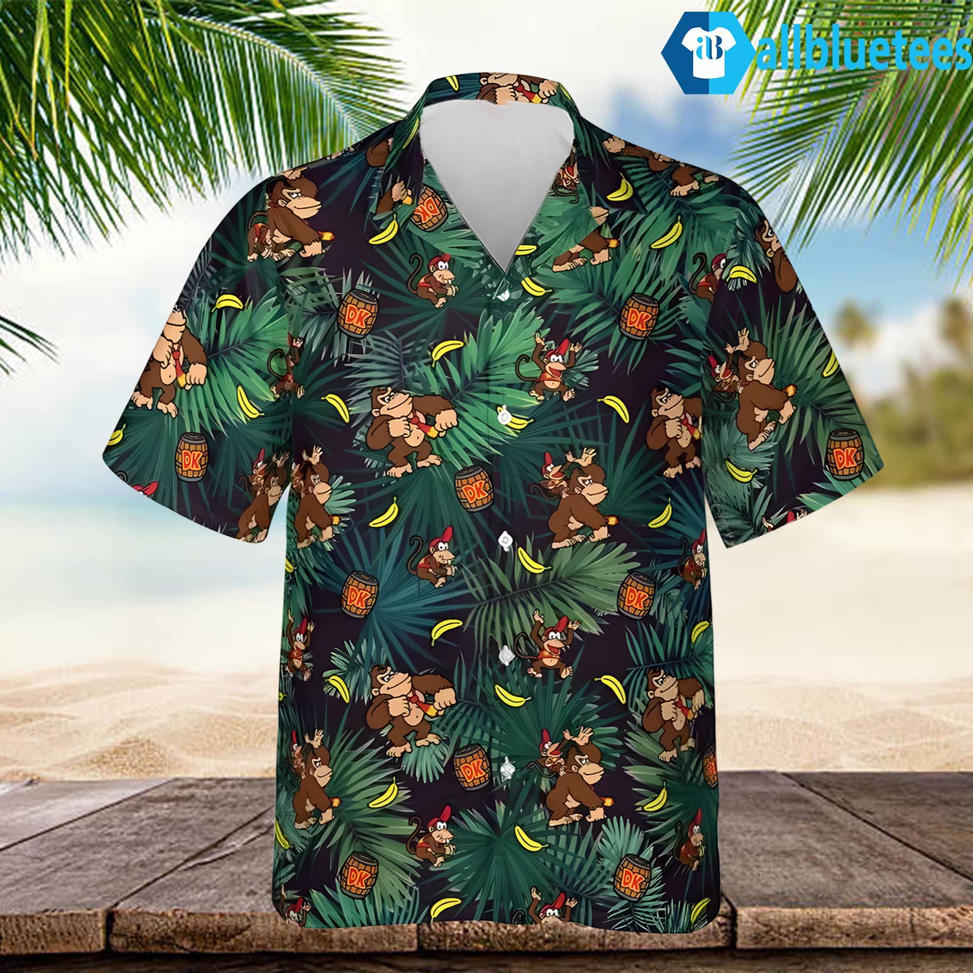 Donkey Kong Hawaiian Shirt