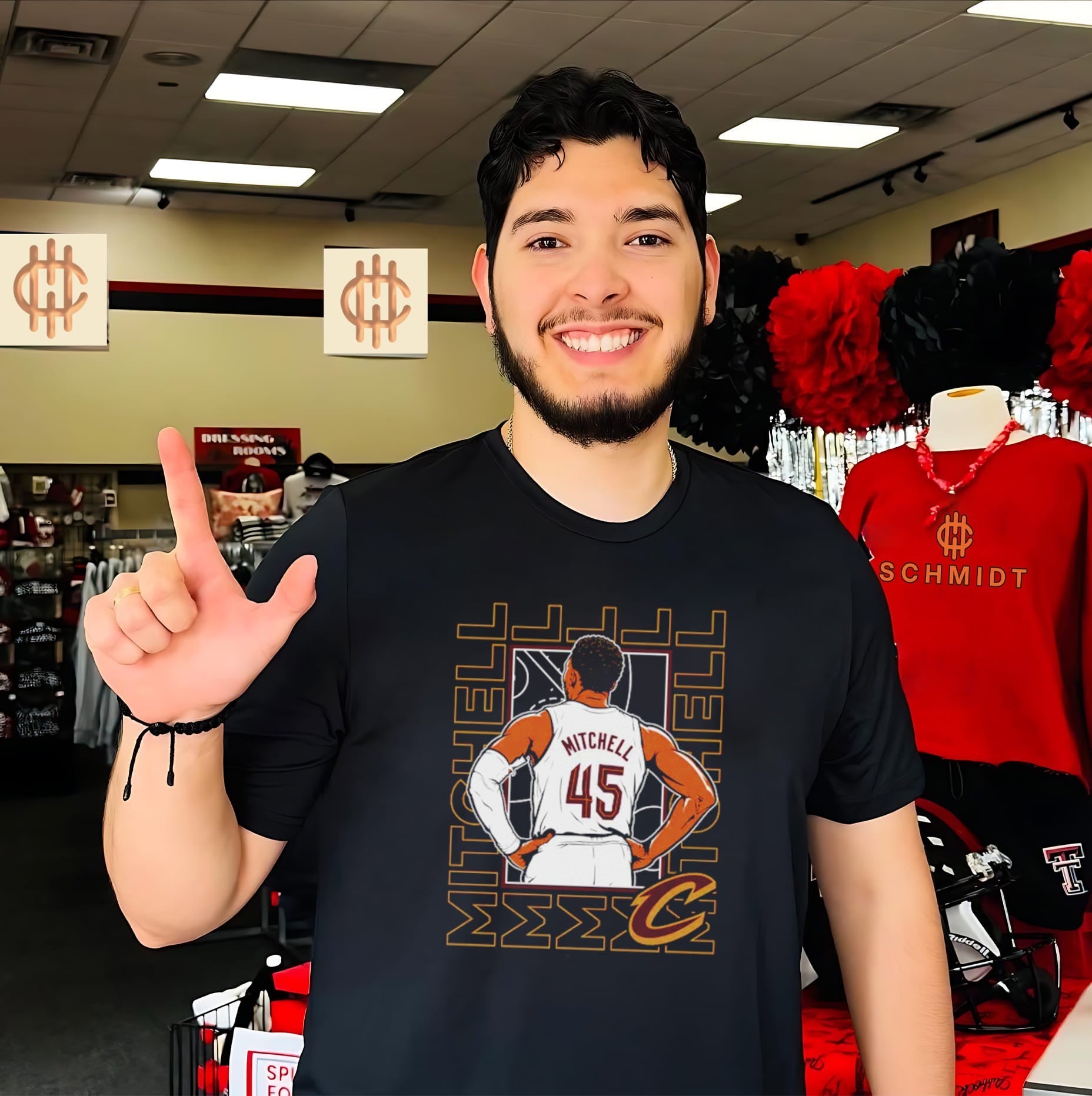 Donovan Mitchell Cleveland Cavaliers Repeat shirt