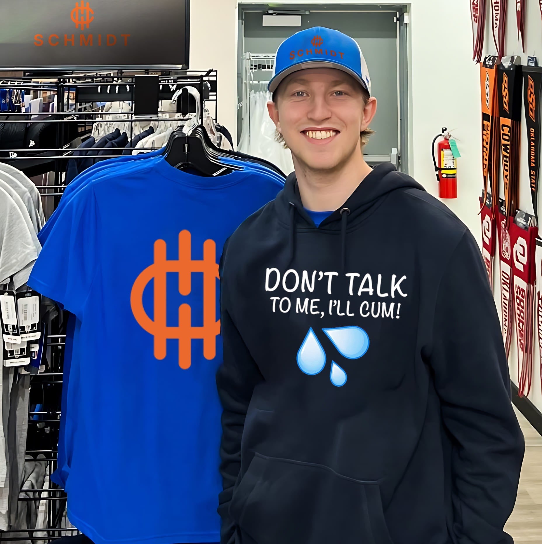 Don’t Talk To Me I’ll Cum shirt