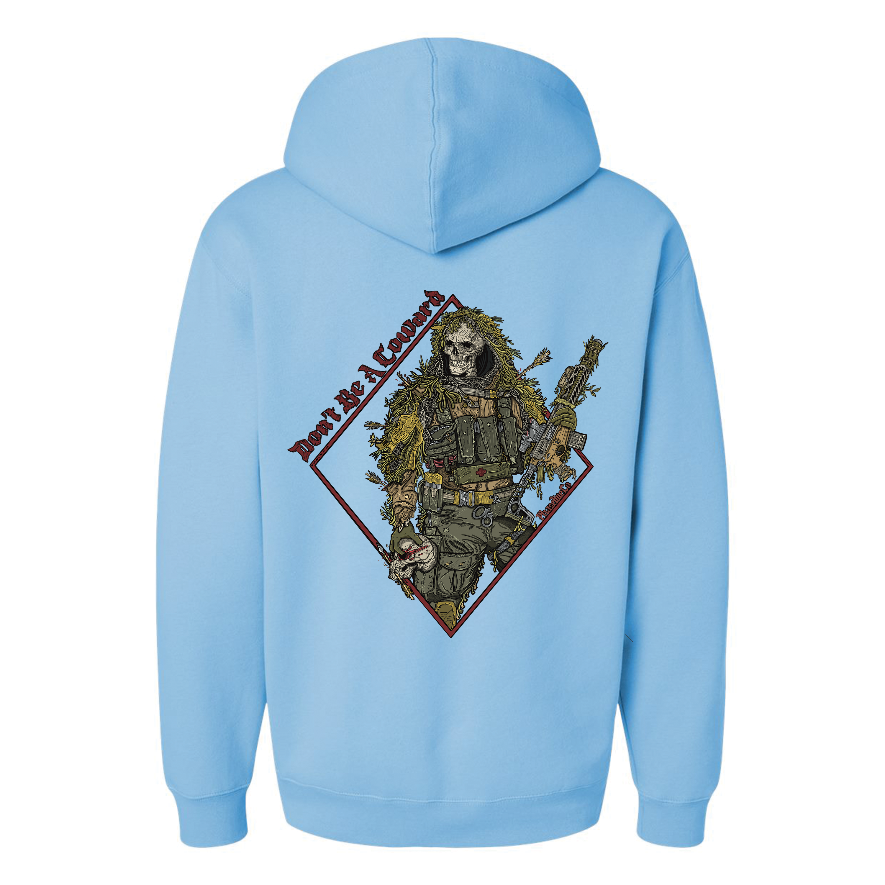 Don't Be a Coward Hoodie T-Shirts, Sweatshirt | CoreVibeTees.com (Image 3)