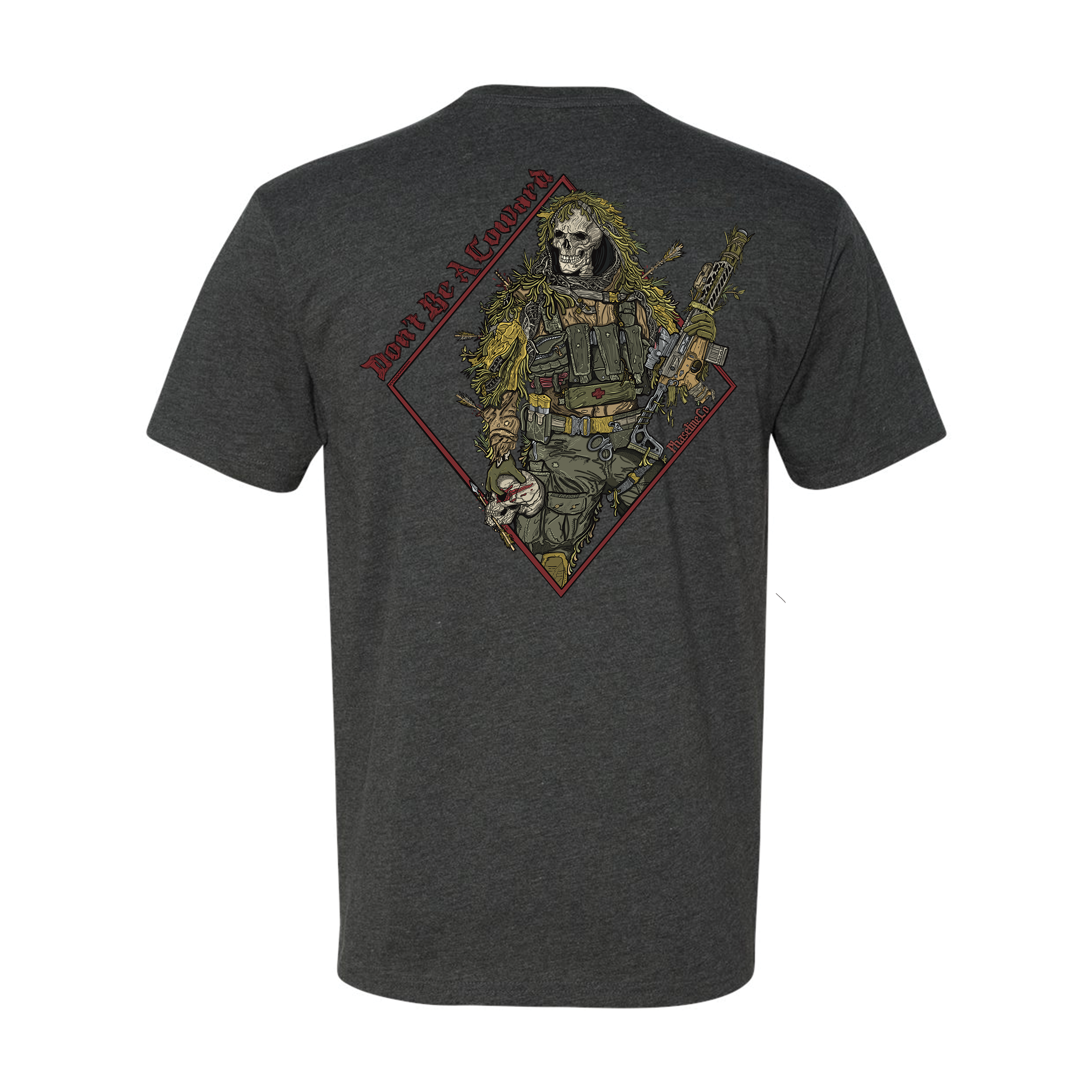Don't Be a Coward Tee Hoodie, Sweatshirt | CoreVibeTees.com (Image 3)