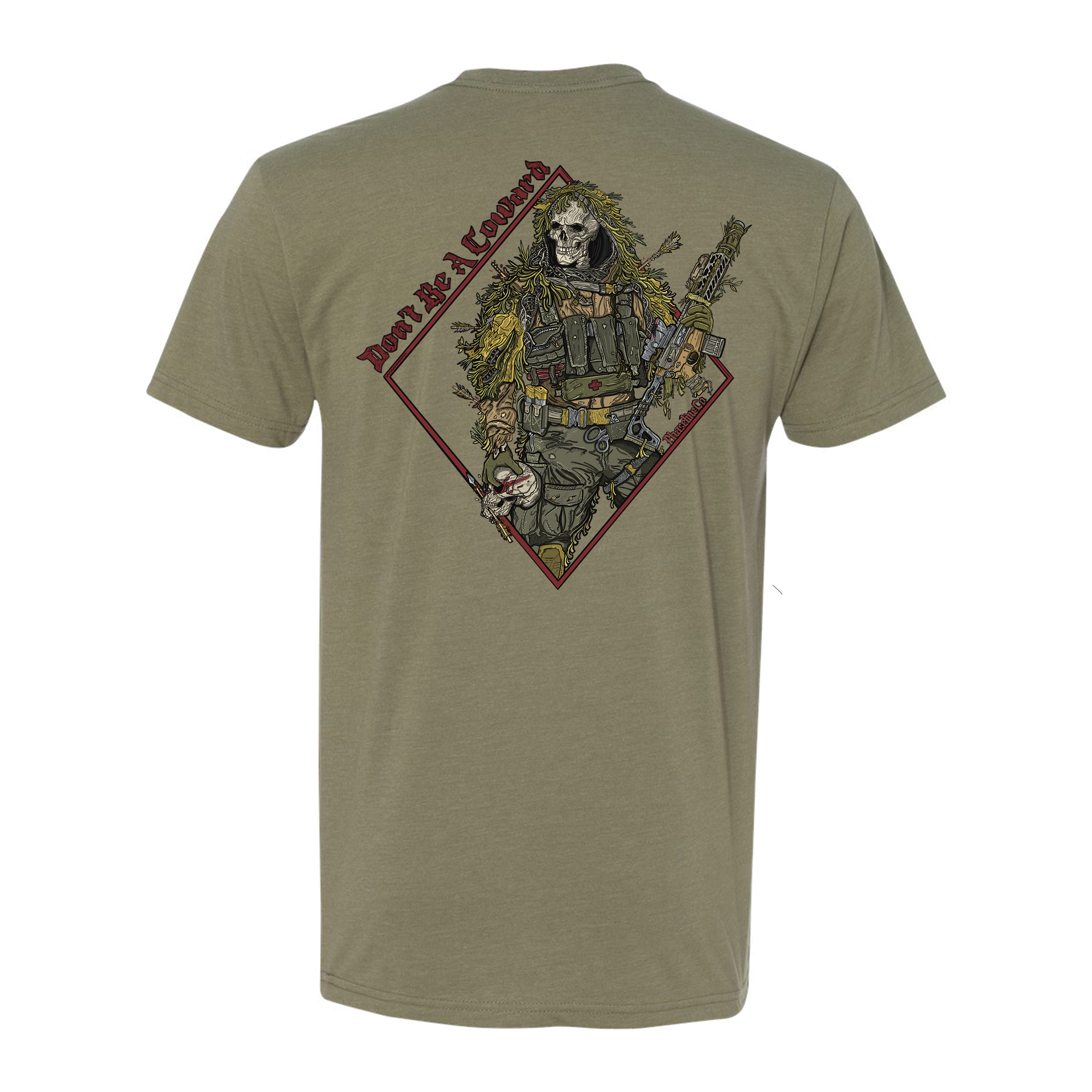 Don't Be a Coward Tee Hoodie, Sweatshirt | CoreVibeTees.com (Image 1)