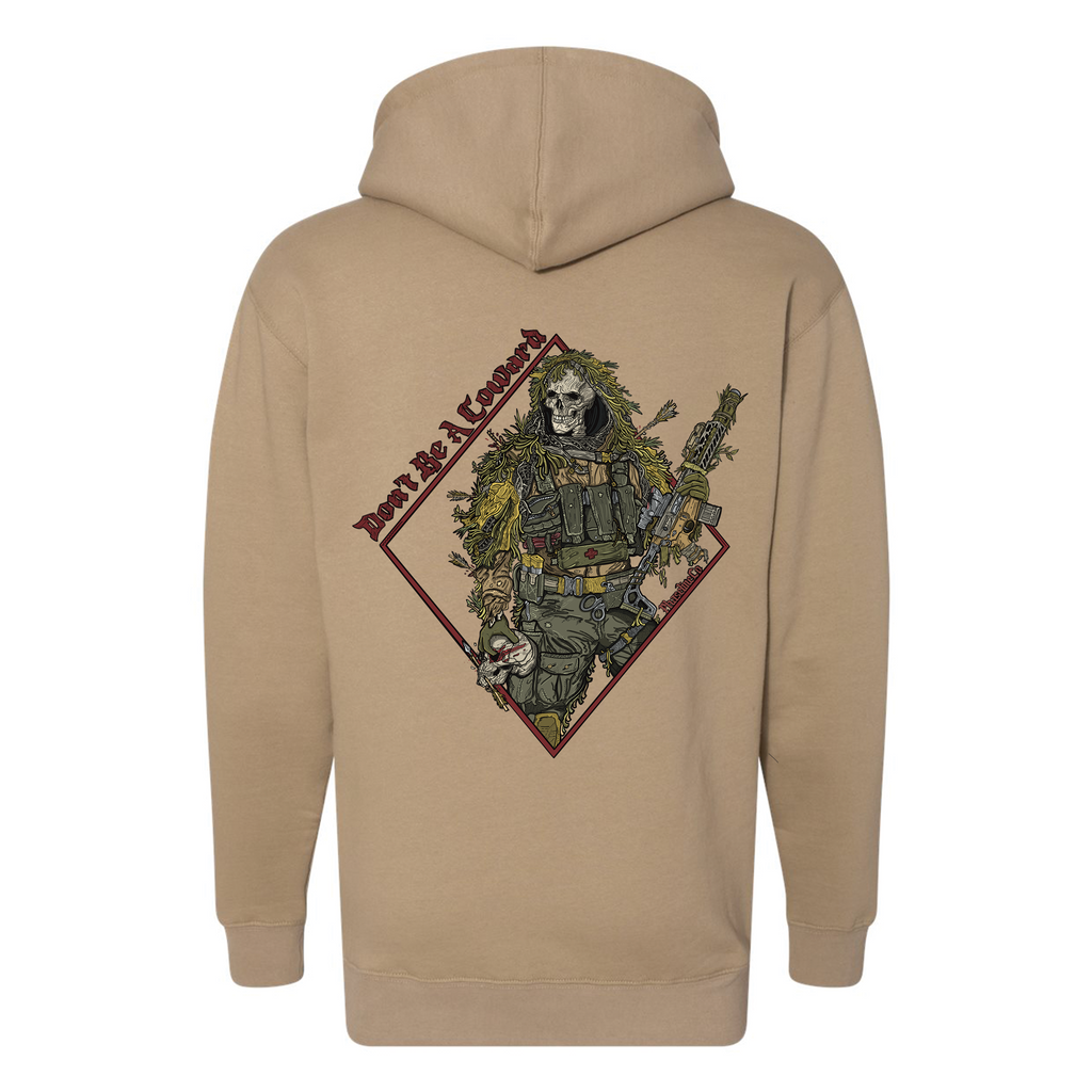 Don't Be a Coward Hoodie T-Shirts, Sweatshirt | CoreVibeTees.com (Image 1)