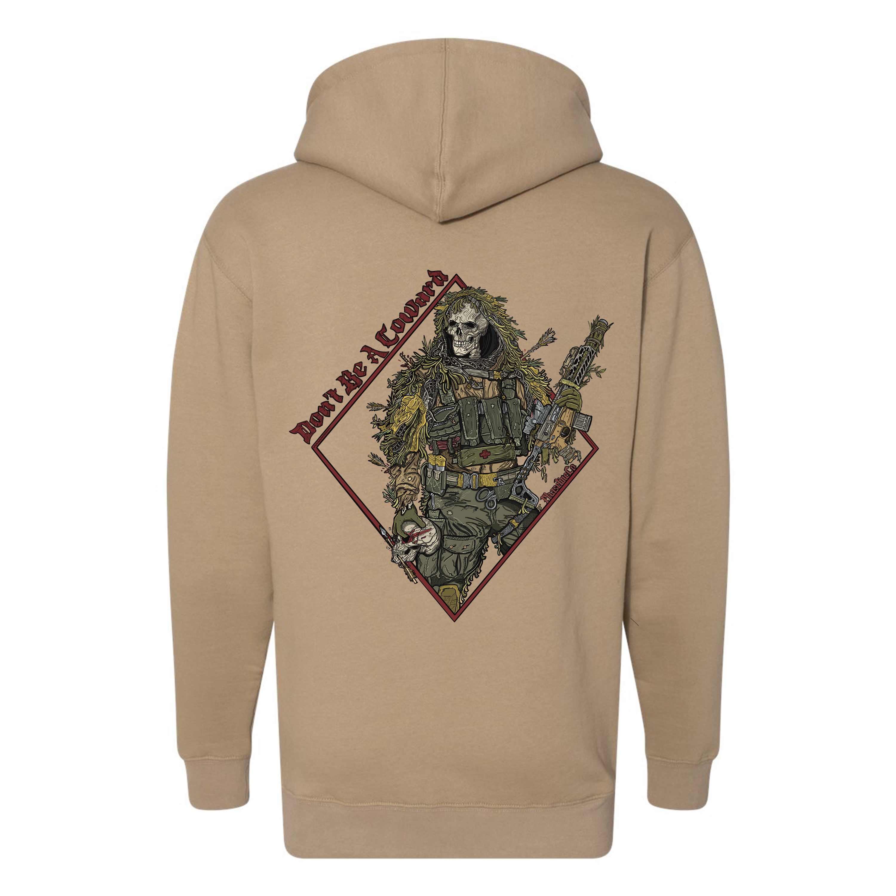 Don't Be a Coward Hoodie T-Shirts, Sweatshirt | CoreVibeTees.com (Image 1)
