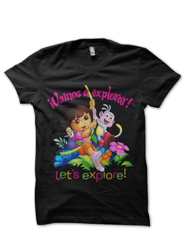 Dora The Explorer T-Shirt Style009 Hoodie, Sweatshirt | CoreVibeTees.com