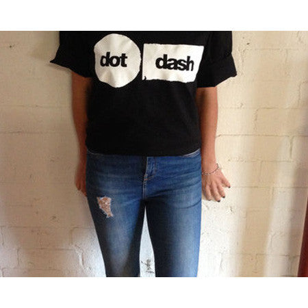 Dot Dash Records T-shirt (Black) Hoodie, Sweatshirt | CoreVibeTees.com