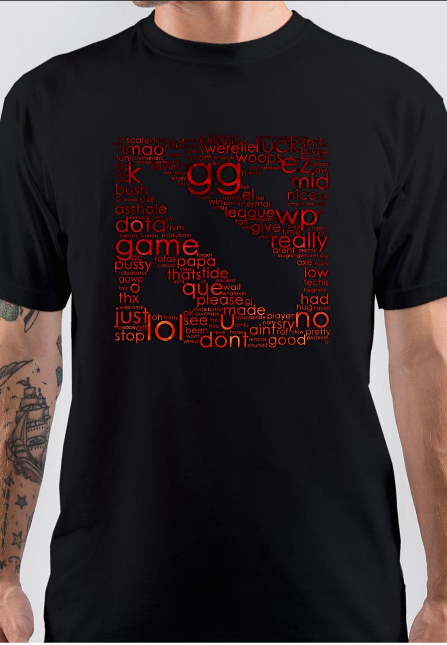 Dota game logo T-Shirt Hoodie, Sweatshirt | CoreVibeTees.com