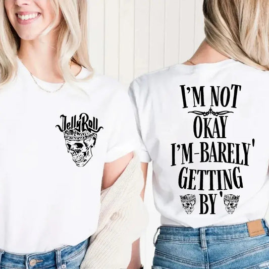Double Sides JeIIy R0ll Country Music Graphic Tee, Concert Outfit, Tour Merch For Fans, Unisex Short Sleeve Tee Shirt, Casual Clothing