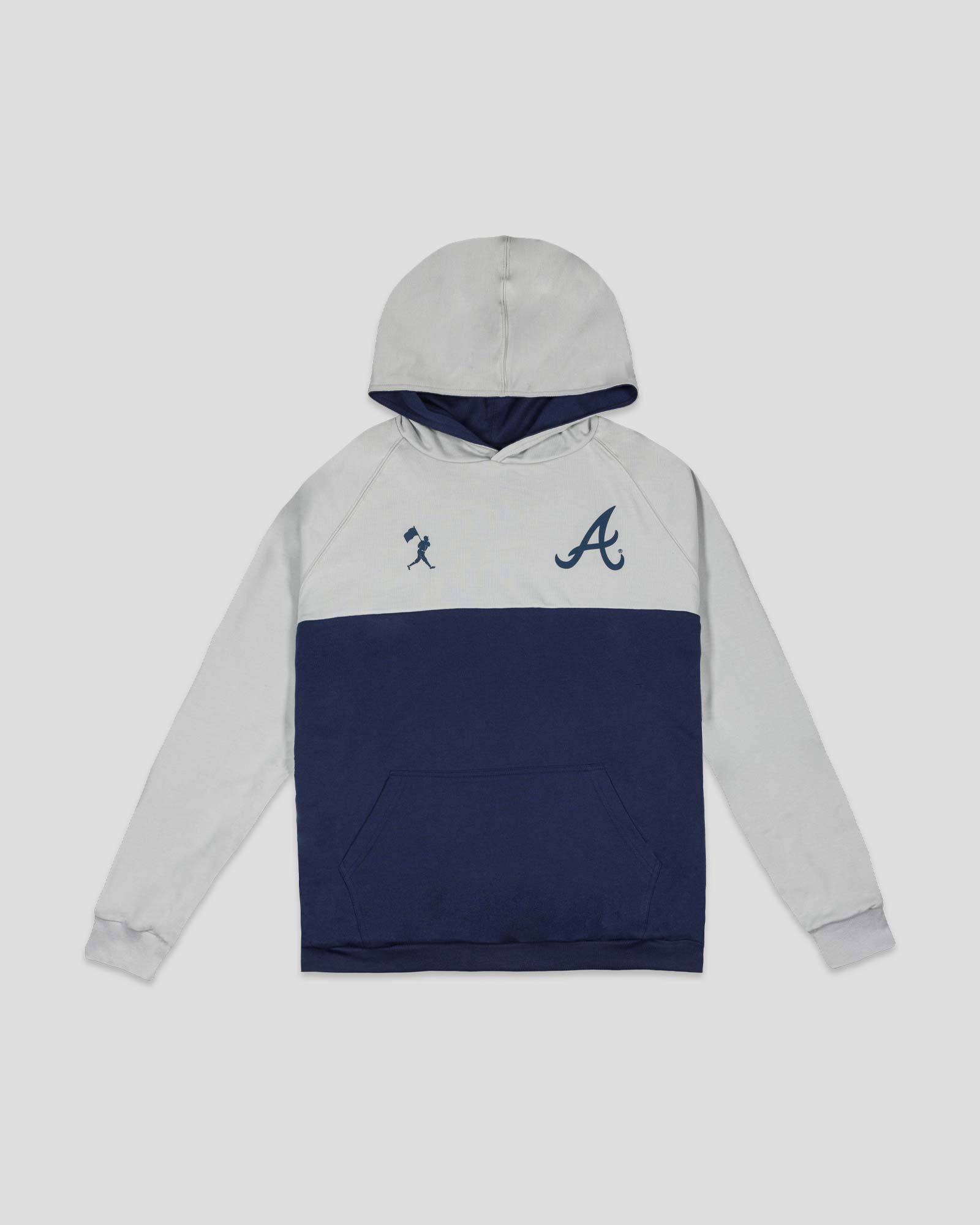 Double Play Reversible Hoodie Home and Away - Atlanta Braves T-Shirts, Sweatshirt | CoreVibeTees.com (Image 2)