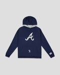 Double Play Reversible Hoodie Home and Away - Atlanta Braves T-Shirts, Sweatshirt | CoreVibeTees.com (Image 1)