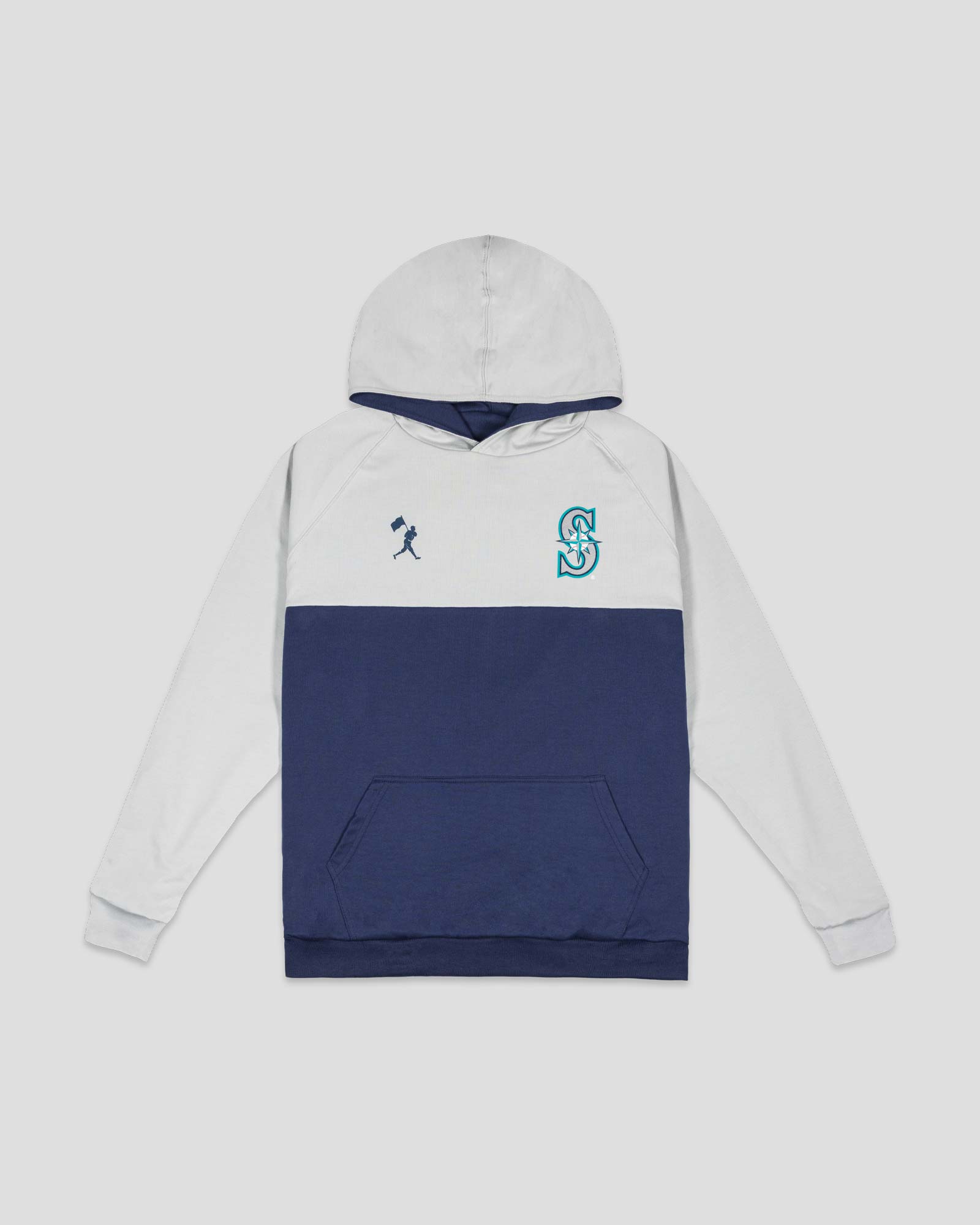 Double Play Reversible Hoodie Home and Away - Seattle Mariners T-Shirts, Sweatshirt | CoreVibeTees.com (Image 2)