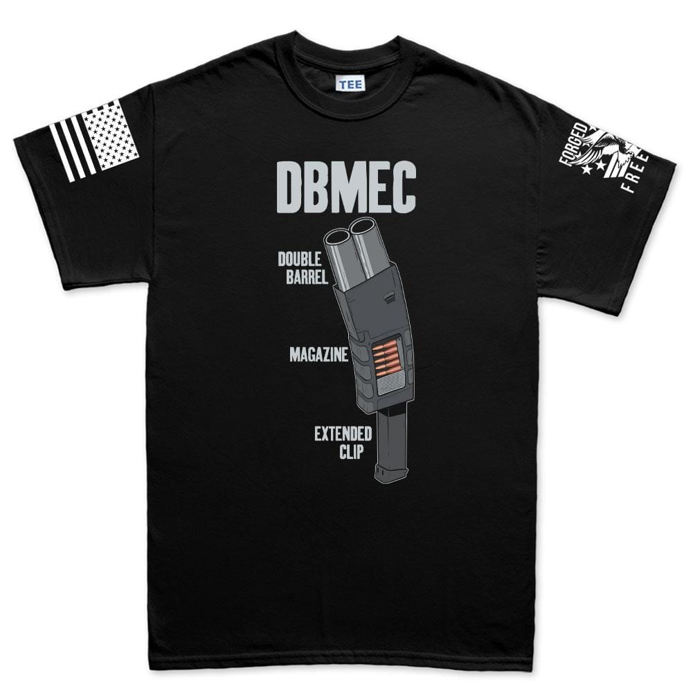 Men's Double Barrel Magazine Extended Clip T-shirt Style001 Hoodie, Sweatshirt | CoreVibeTees.com (Image 1)