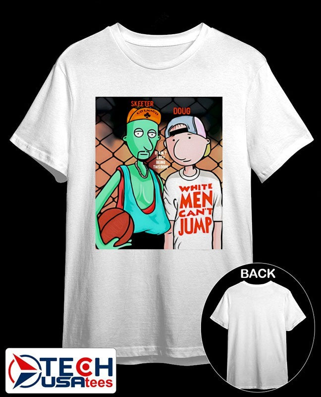 Doug white man can’t jump parody shirt