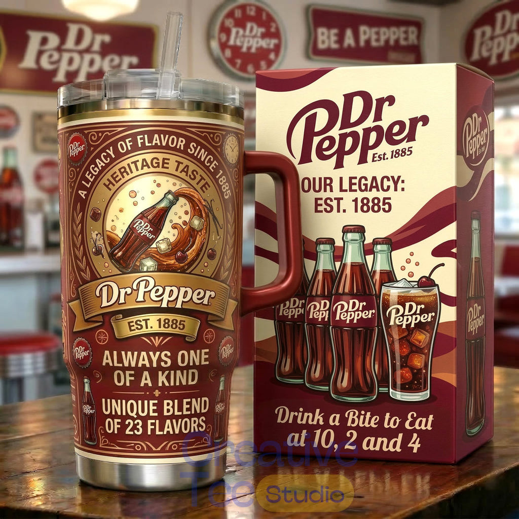 Dr Pepper 141th Anniversary YETI Tumbler