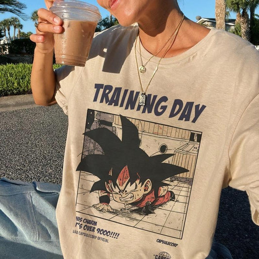 Dr4gon B4ll Training Day T-Shirt Anime Manga Lovers Sweatshirt Hoodie A2 Sweatshirt, Hoodie, Comfort Colors