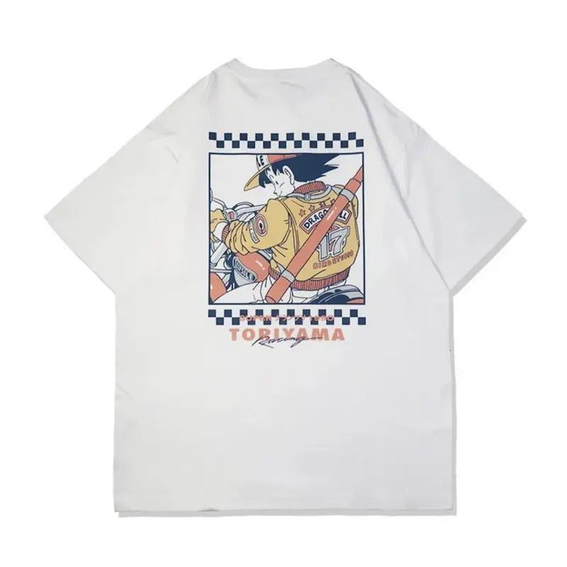 Dragon Ball Goku Retro T-shirt, Anime Shirt, Vintage Unisex Graphic Tees, Cotton Shirt