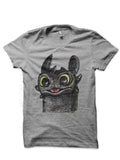 Dragon Toothless Grey T-Shirt Hoodie, Sweatshirt | CoreVibeTees.com