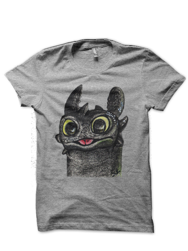 Dragon Toothless Grey T-Shirt Hoodie, Sweatshirt | CoreVibeTees.com
