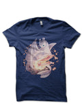 Light Fury & Magic Crystals (How to Train Your Dragon 3) Navy Blue T-Shirt Hoodie, Sweatshirt | CoreVibeTees.com