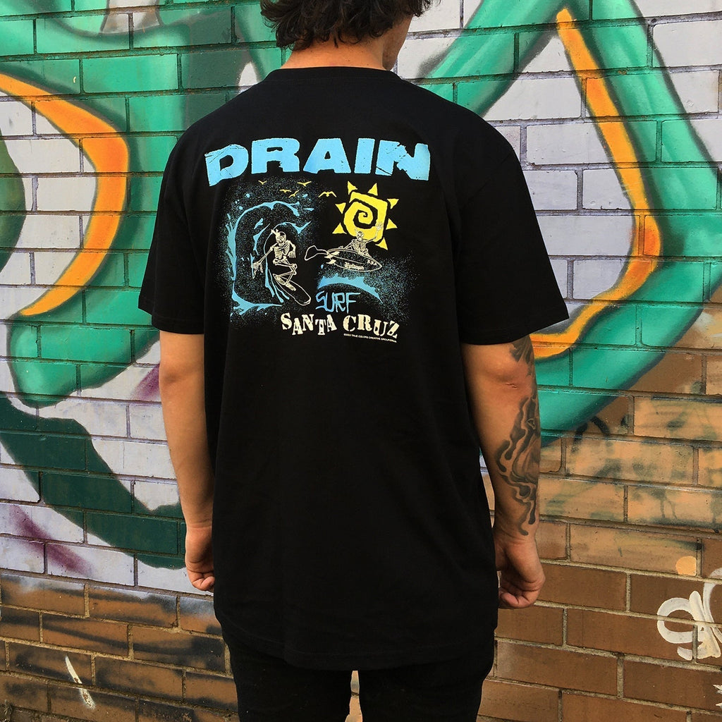 Surf Santa Cruz T-Shirt (Black) Hoodie, Sweatshirt | CoreVibeTees.com (Image 5)